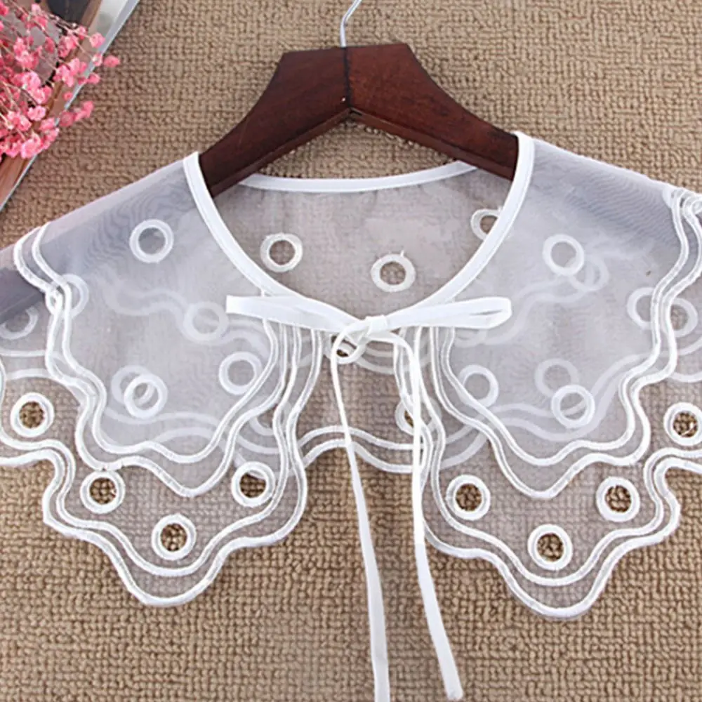 

Винтажная съемная хлопковая одежда, аксессуары, рубашка, искусственный воротник, накладной галстук, блузка с лацканами, топ