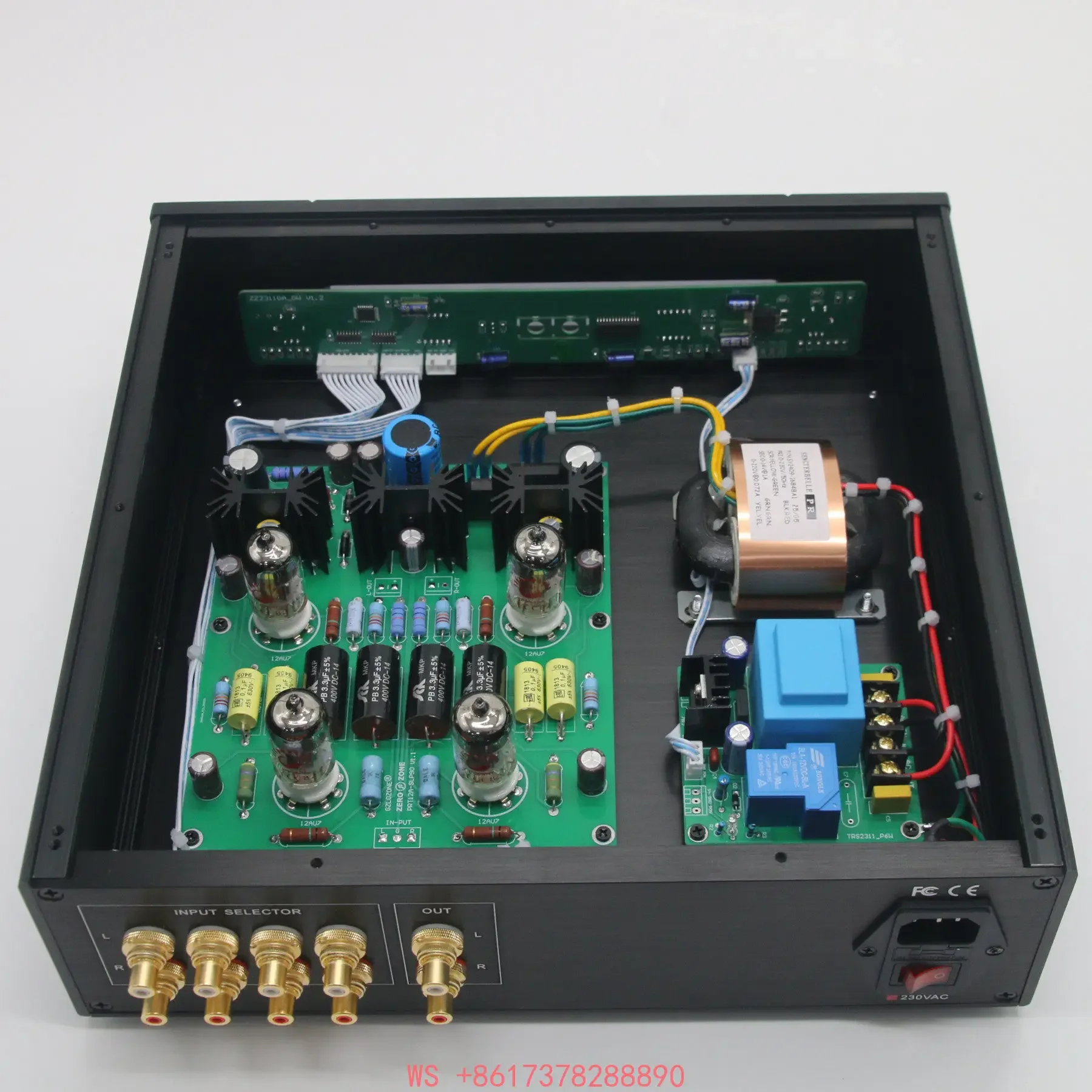 PRT12A upgraded version of dual channel bile prestage amplifier