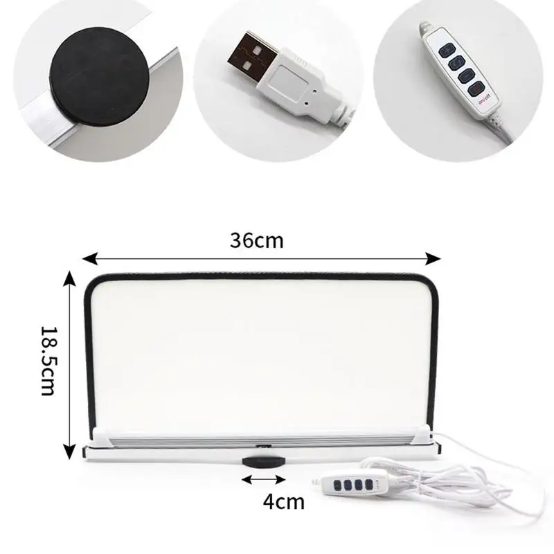 LED Flood Lights Outdoor Portable LED Work Lights Super Bright Trouble Light Three-Color Dimmer Light For Car Repairing Camping