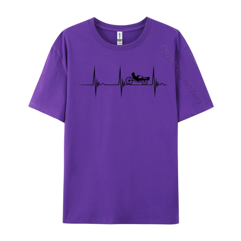 

Heartbeat Ekg Pulse Recumbent Trike Cycling Recumbent Bike Customized Heartbeat T Shirt Tops Shirt Students Graphic Top T-Shirts