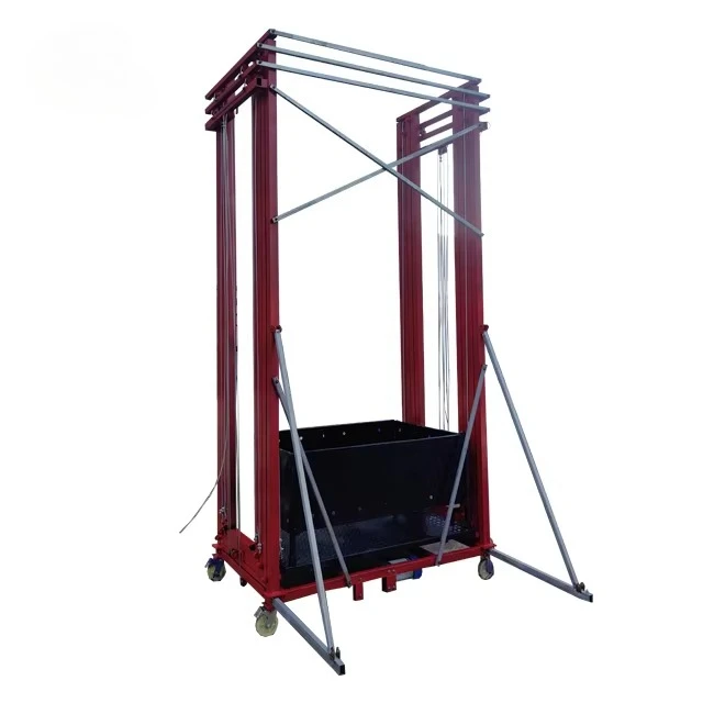 Electric Scaffolding High Altitude Electric Lift Scaffold Energy Saving Low Failure Rate For Small Construction Workshop Use