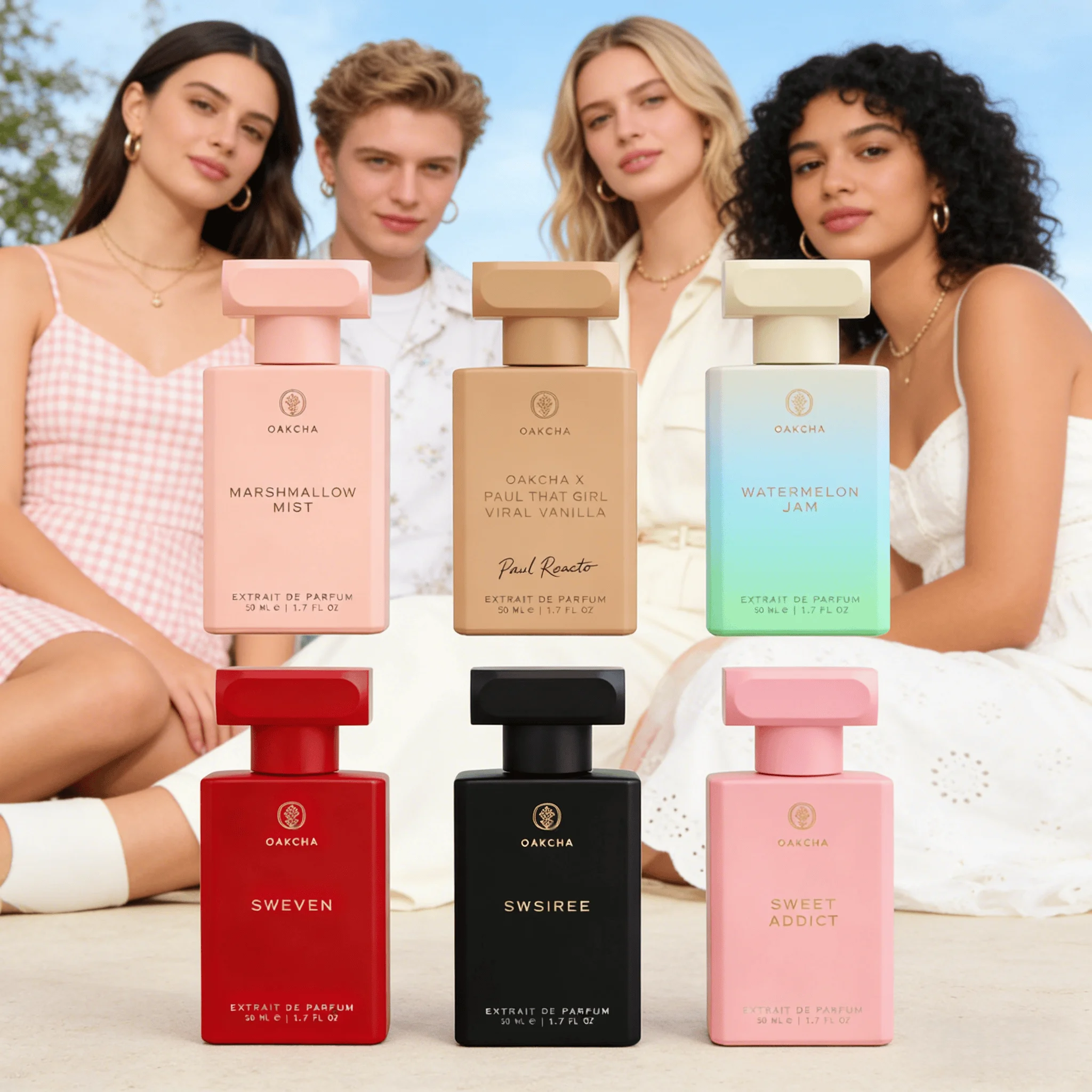 

Sweet Addict Perfume, Rose Jasmine Honeysuckle Marshmallow Orange Blossom Floral Gourmand Long-Lasting Fragrance