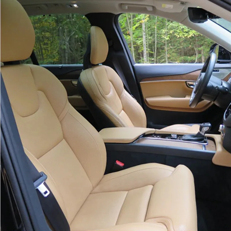 

Seats Car Seat Covers Leather Waterproof Vehicle Cushion Cover Full Set Original Custom Fit for 2007-2023 VVo XC90 Only 6 7