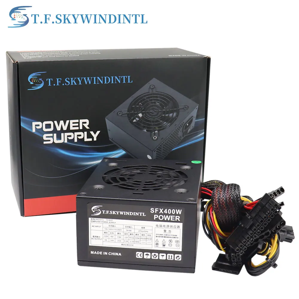 T.F.SKYWINDINTL Micro ATX Power Sources SFX500w 500W SFX PSU Mini ITX Solution/Micro ATX/SFX 500W Power Supply