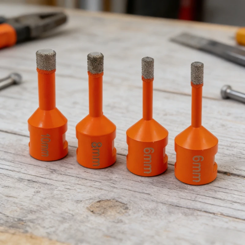 

New 6/8/10/12mm Diamond Drill Bit Porcelain Cutter Tiles Drilling Core Bit for Granite Marble M14 Thread Drilling Crowns Tools