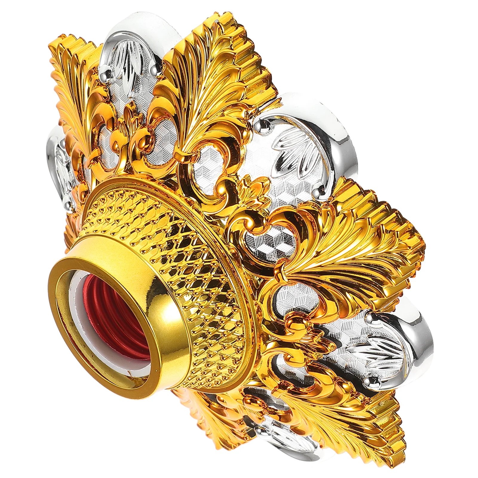 

Golden E27 Lamp Socket Holder Replacement For Pendant Ceiling Light Fixture Bulb Base Repair Supply Light Sockets Parts