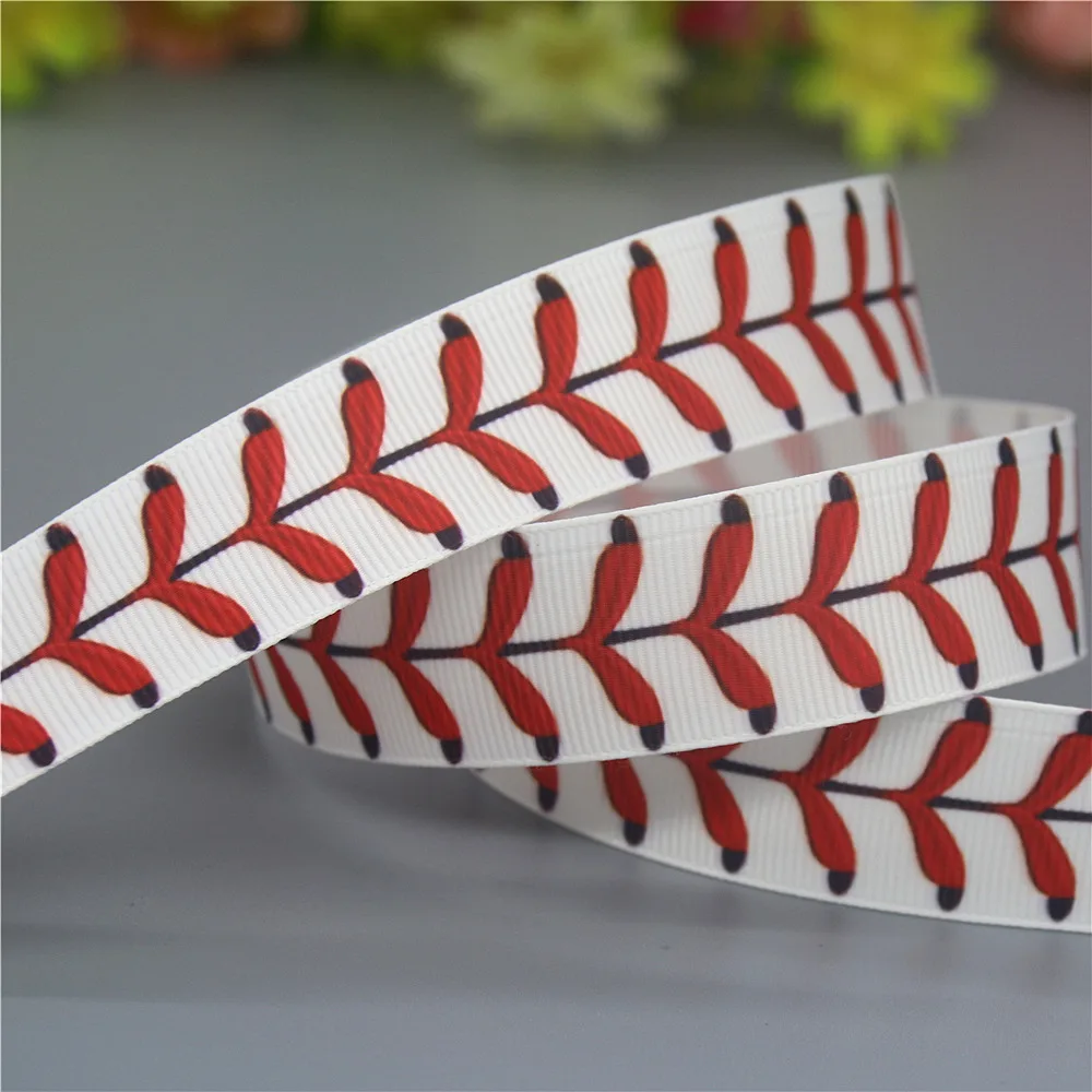 DHK 50 ياردة على فيليبي 4:13 المطبوعة Grosgrain الشريط الملحقات المواد أغطية الرأس الديكور DIY بها بنفسك الخياطة الحرفية S2357