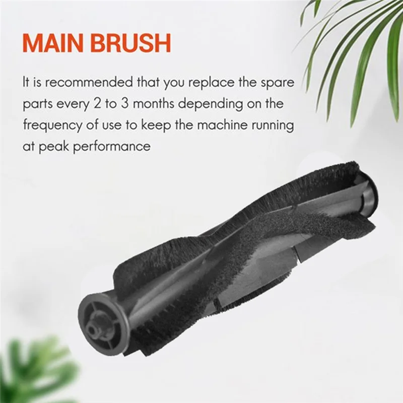 A76G-Main Brush For Honiture Q6 Pro Airrobo T10 Laresar L6 Pro Vacuum Cleaner Replaceable Spare Parts Roller Brush