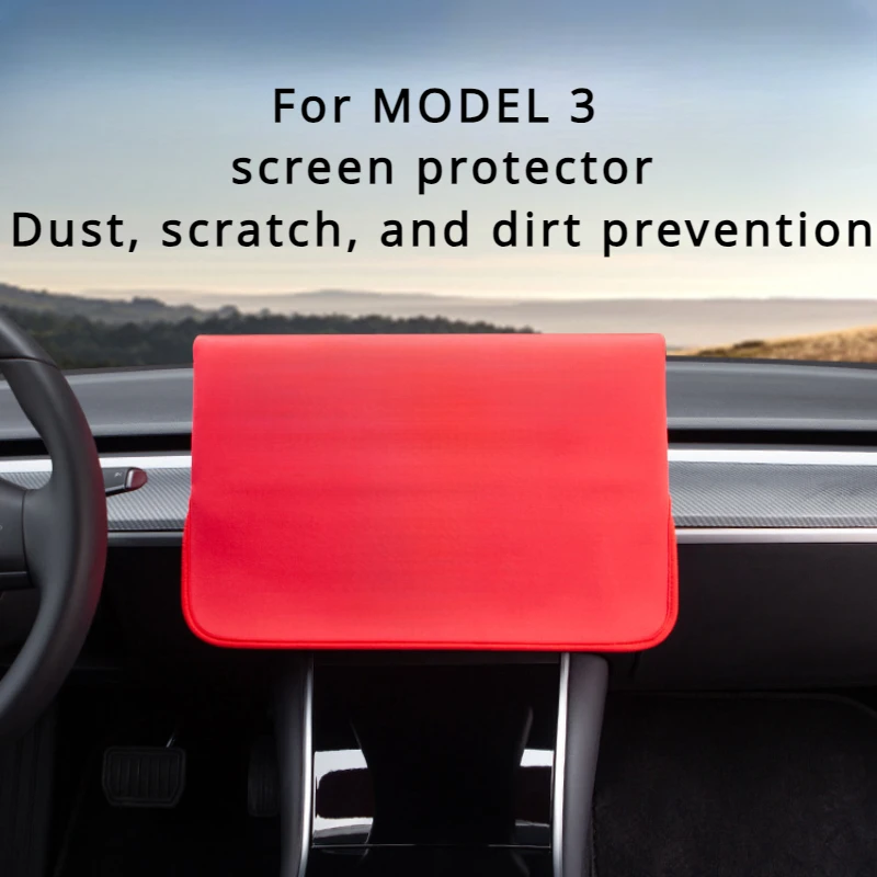 

Anti-UV Sunshade Screen Protection Cover For Tesla Model 3 Y Center Console Navigation Display Dust Case Interior Accessories