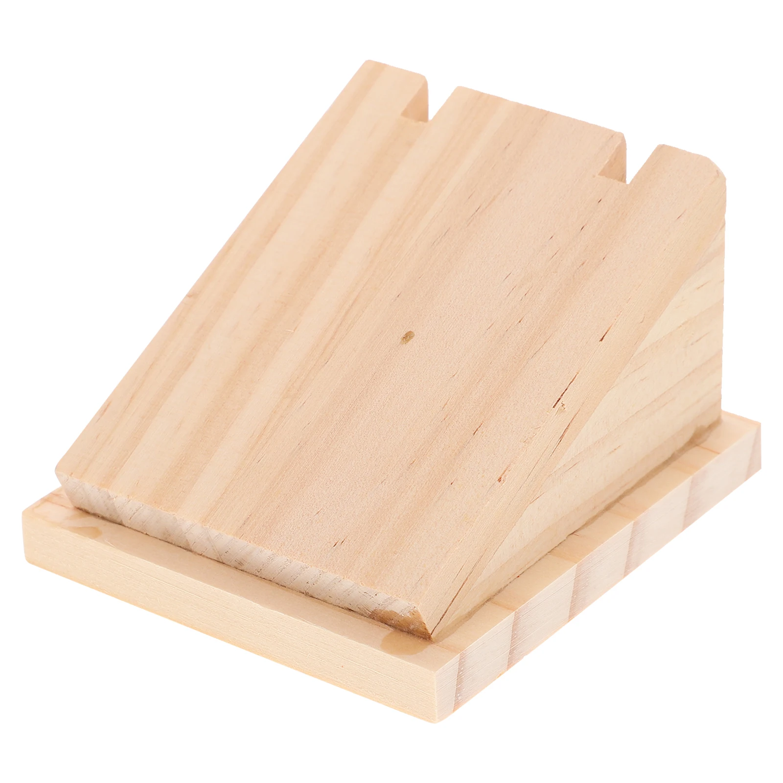 

Wooden Necklace Display Holder Jewelry Organizer Stand For Storage Selling Compact Lightweight Desktop Jewelry Display Rack