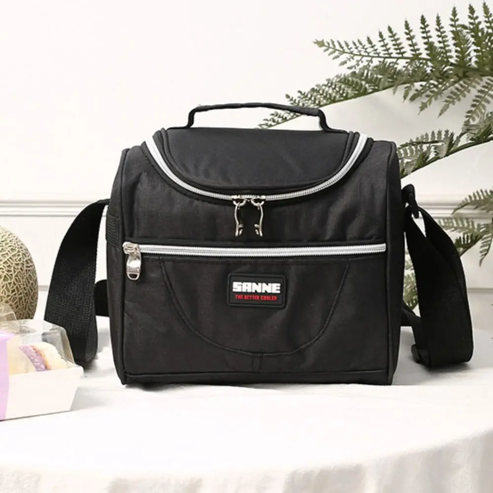 صندوق غداء حراري محمول بسيط، حقيبة غداء معزولة مانعة للتسرب، مقاومة للماء، سعة كبيرة، حقيبة طعام