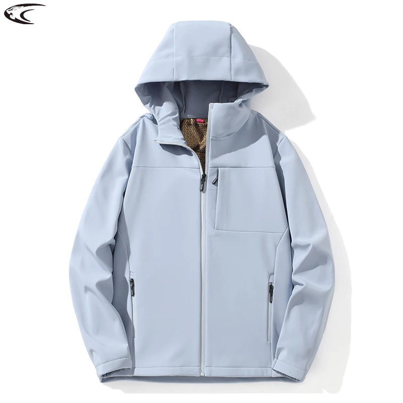 LNGXO damska zimowa ciepła kurtka polarowa wodoodporna wiatroszczelna SoftShell do uprawiania turystyki pieszej Camping wspinaczka narciarstwo Outdoor płaszcz termiczny