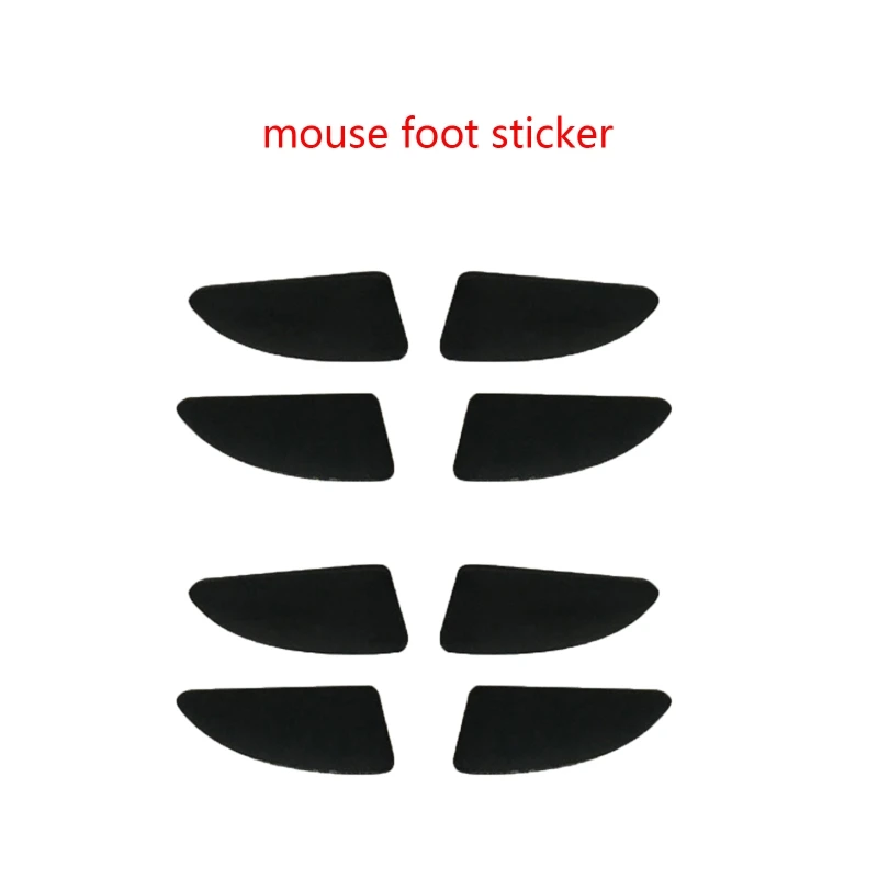 Mouse Skates Feet Pad Rounded Curved Edges for M510 Mice Gaming Mice Sticker Replacement Durable