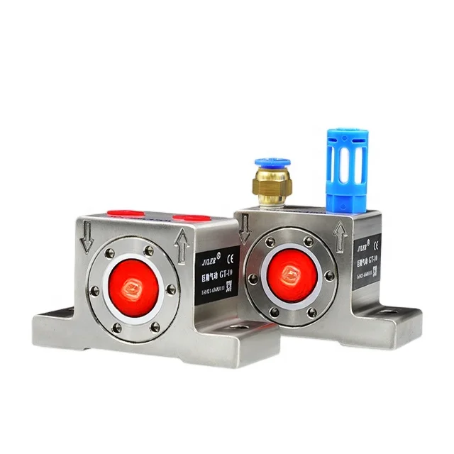 GT Series All Stainless Steel High Quality Low Noise Pneumatic Turbine Vibrator for Hopper