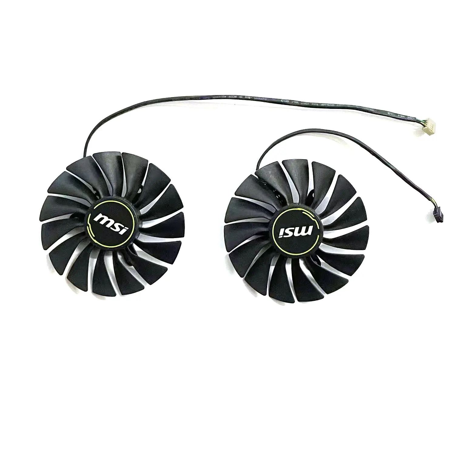 

UKGF Brand new 87MM 4PIN PLA09215B12H RTX2080 200TI GPU fan for MSI GeForce RTX2080 2080ti 2080 SUPER VENTUS GP O graphics card