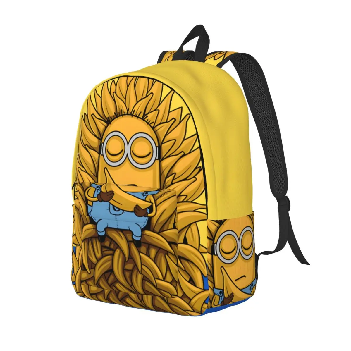 Gift Banana Minion Large Capacity Book Pack Minion Despicable Me Dual-Use Couple Bookbag Office Work School