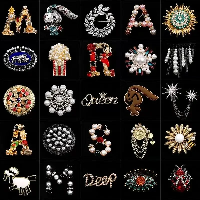 

Милая брошь-футболка с героями мультфильмов, высококачественная изысканная модная брошь-булавка с буквами, профессиональные аксессуары Amasht с жемчугом