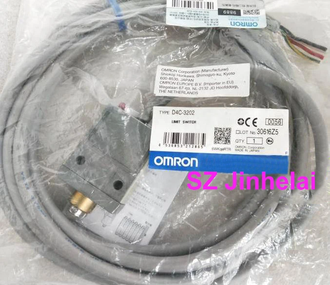 100%Authentic Original High Quality Omron Safe Durable Waterproof Limit Switches D4C-1232 D4C-1332 D4C-3202