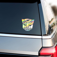 Transformers Autobot Bumper Vinyl Art Stickers Decepticons Logo Insignias Decals Car Window Laptop Helmet Sticker Decor Boy Gift