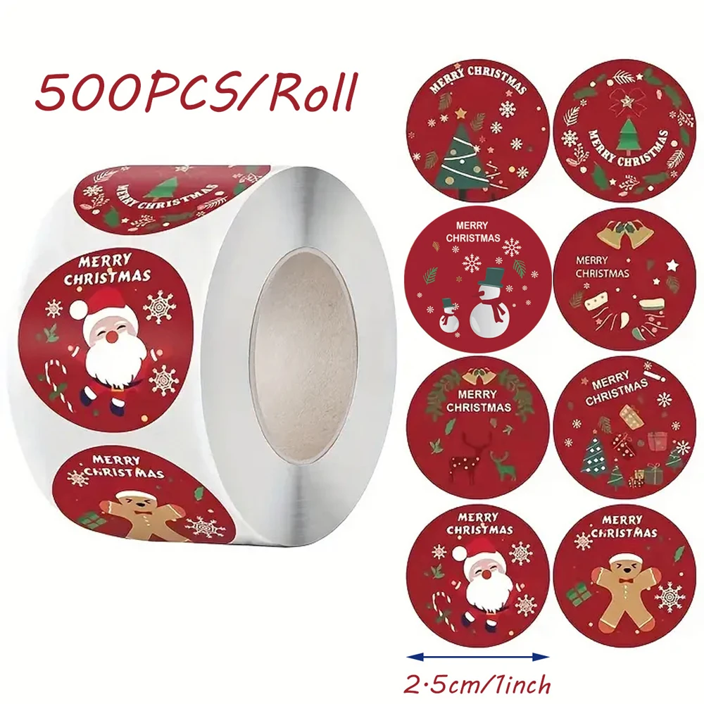 

500pcs Round Labels Kraft Paper Thank You Sticker Dragees Candy Bag Flower Gift Box Cake Boxes and Packaging Wedding Stickers