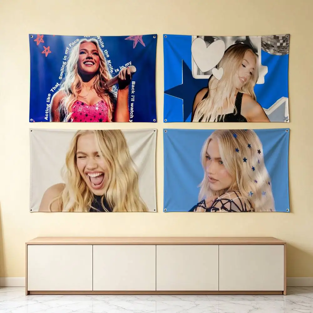 F-Freya Skye Lose My Head  Flags for Bedrooms Home Decor Items Outdoor Decors Garage Decoration Flaga