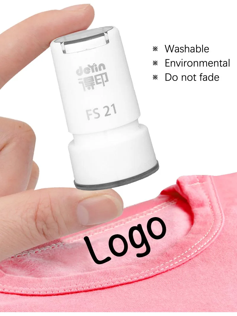 Custom-Made Stamp School Baby Boys Girls DIY Toys For Children Customized Sticker Name Seal Student Clothes No Fade Security