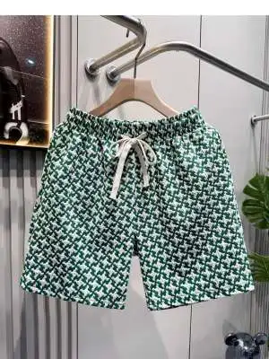 

Мужские шорты на шнурке, свободные, без логотипа, летние, быстросохнущие, повседневные, модные, в корейском стиле, уличная одежда