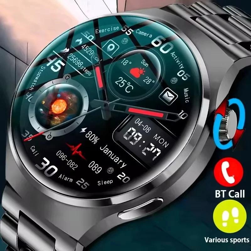 2026 Men Smartwatch for Women Full Touch Screen Voice Call F