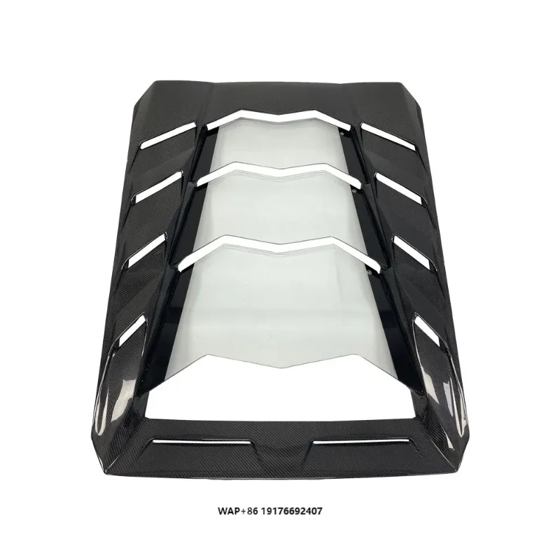 Hot Sale MSY Style Carbon Fiber Body Kit Hood Rear Diffuser Hood Bonnet Bonnet Engine Trim for Lambor Huracan LP580 LP610 EVO