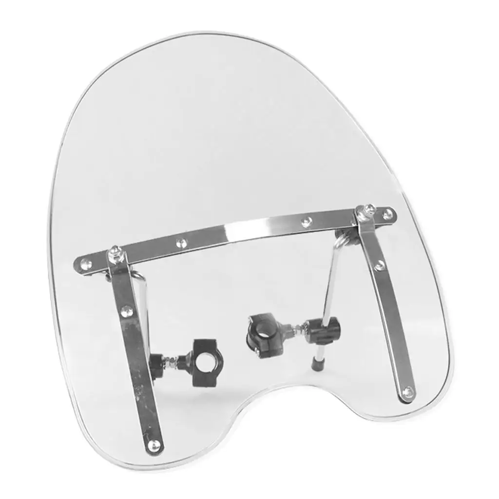 

19''x17'' Clear Windshield for Honda Shadow Spirit Valkyrie VTX VT 600 750 1100 Cruiser