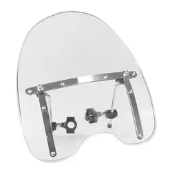 19''x17'' Clear Windshield for Honda Shadow Spirit Valkyrie VTX VT 600 750 1100 Cruiser