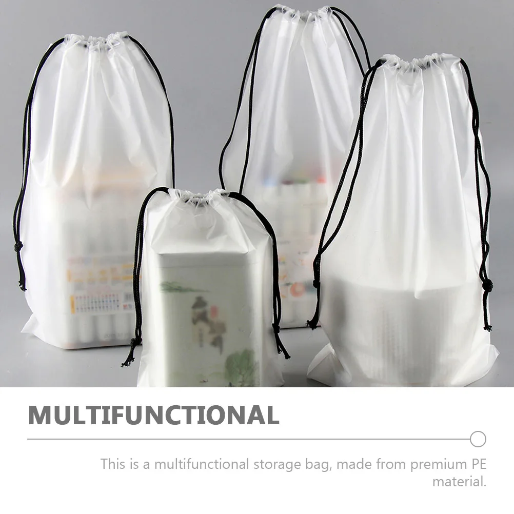 

15Pcs Dustproof Storage Bags Large Capacity Multifunctional Laundry Bag Travel Organizer Drawstring Dirty Clothes Bag