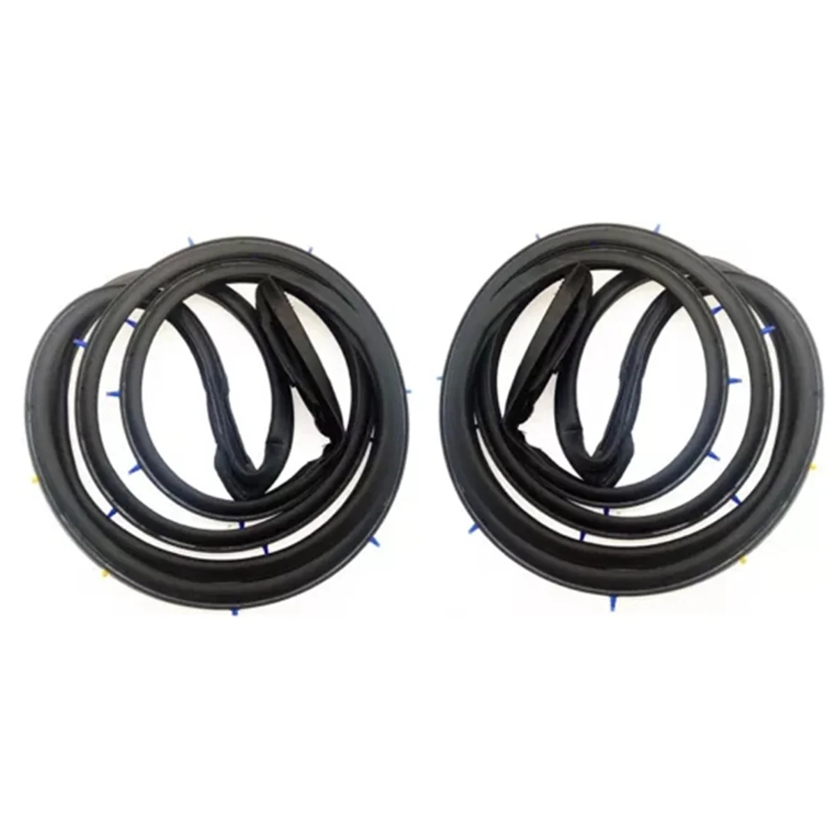 Porta traseira esquerda e direita do carro Weatherstrip Seal, 82831-3RA0A-A11, 82830-3RA0A-A11, Nissan Sentra 2013-2018, selo da porta de borracha