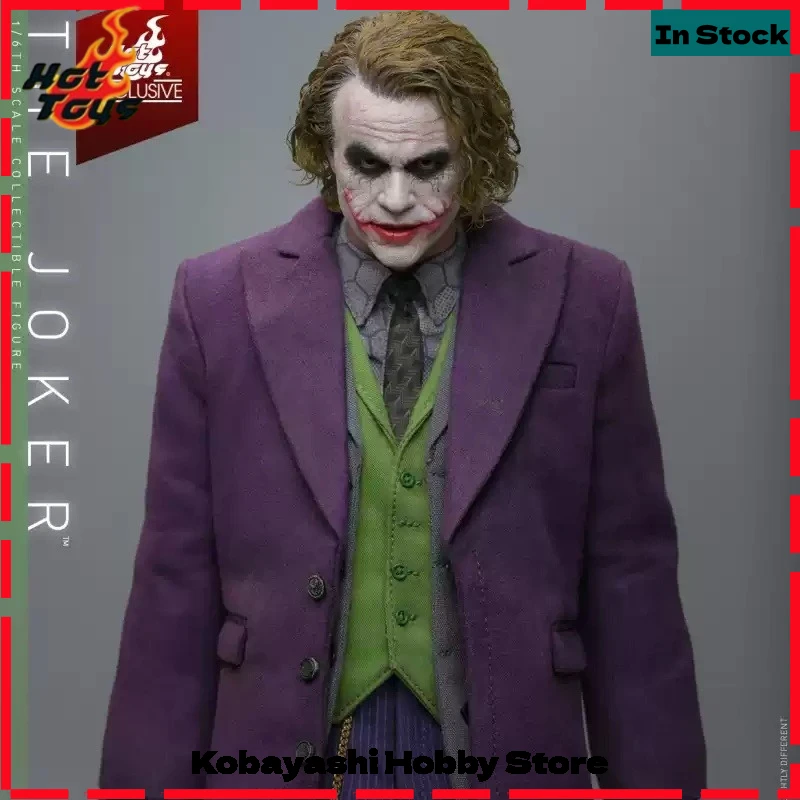 

Brand New in Stock Hot Toys HT DX32 The Joker Sculpted Hair Batman The Dark Knight 1/6 Collectible Figure