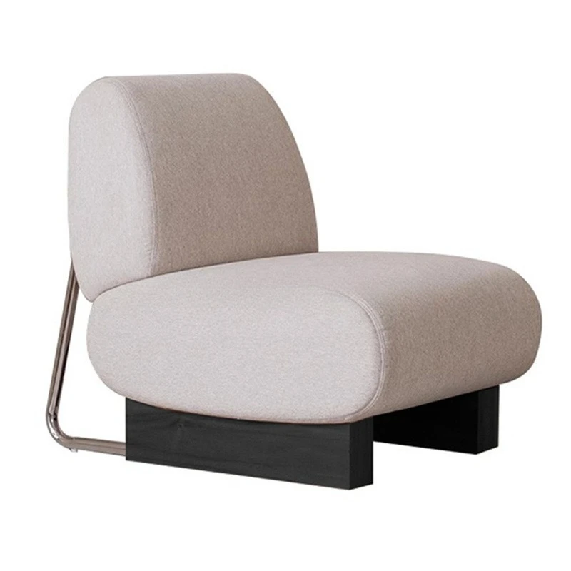 

Bedroom single chair, lounge chair, stainless steel balcony sofa chair