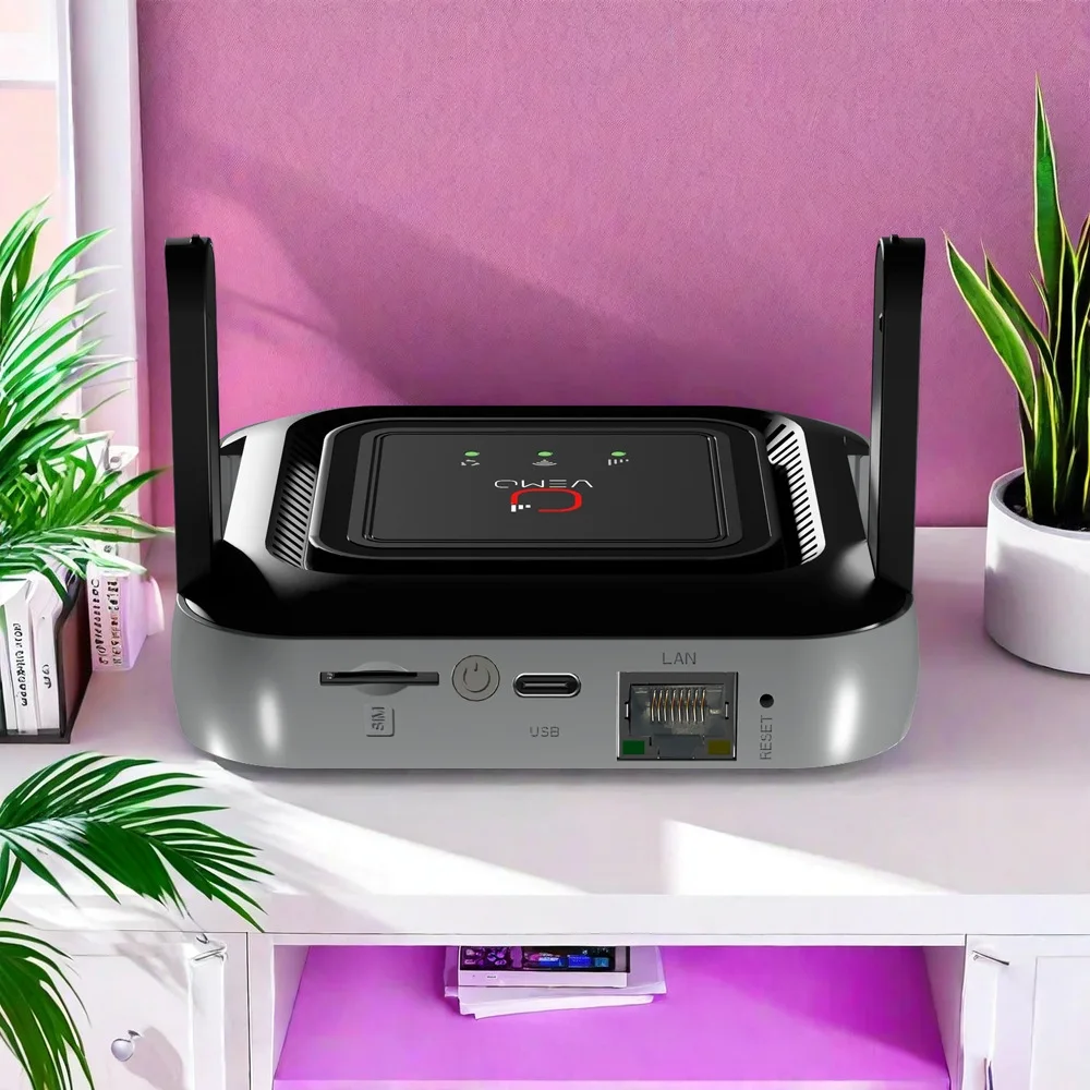 300Mbps LTE 4g Router with Sim Card Slot Pocket Router 5000mAh Type-C Cat4 Pocket Wifi 4g Router