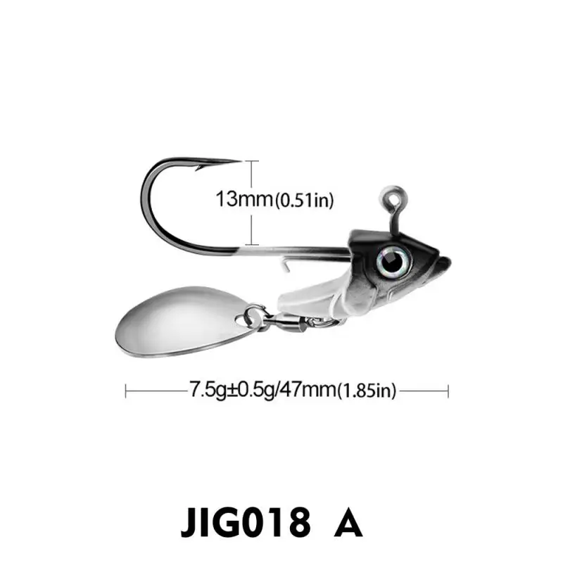 7/10/15g Ice Fishing Lures Jigging Lure Winter Ice Fihsing Jigs Heads Hard Lure Artificial Bait Set Fishing Accessories