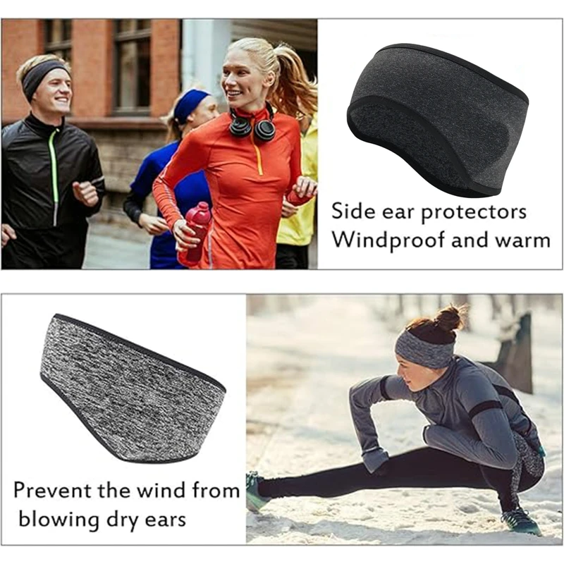 Unisex Cycling Headbands Camping Hiking Running Sweatband Spring Winter Cold Protection Yoga Headband Sports Workout Hairbands