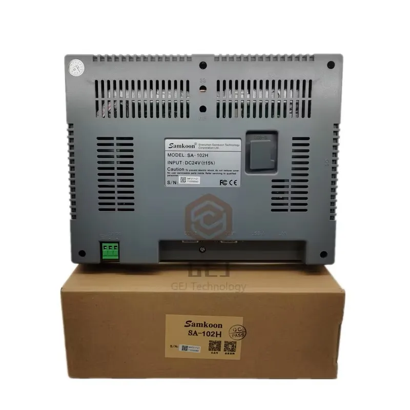 Tela de toque de resolução SA-102H Samkoon HMI DC 24V 1024*600 de 10,2 polegadas