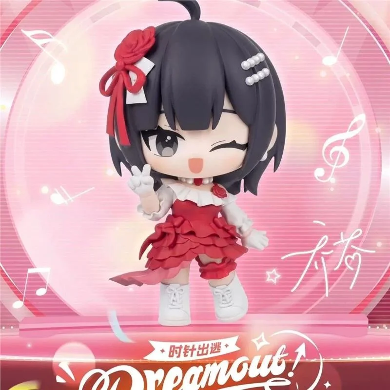 New Genuine Link Click Dreamout Time Escape Series Q Figure Mystery Blind Box Cute Anime Figures Desktop Decoration Toy Gift view 4