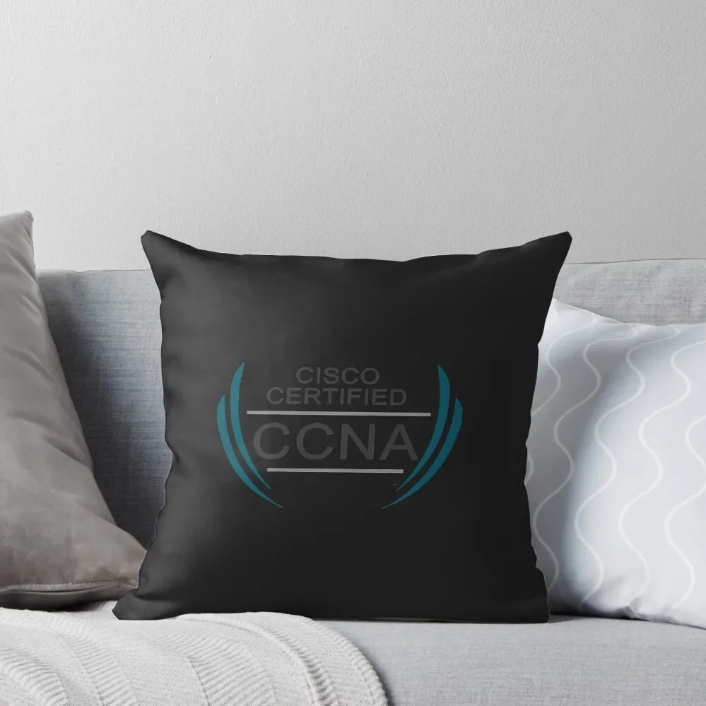 

Cisco Certified Network Associate CCNA Badge Classic Throw Pillow Christmas Covers Rectangular Cushion Cover pillow