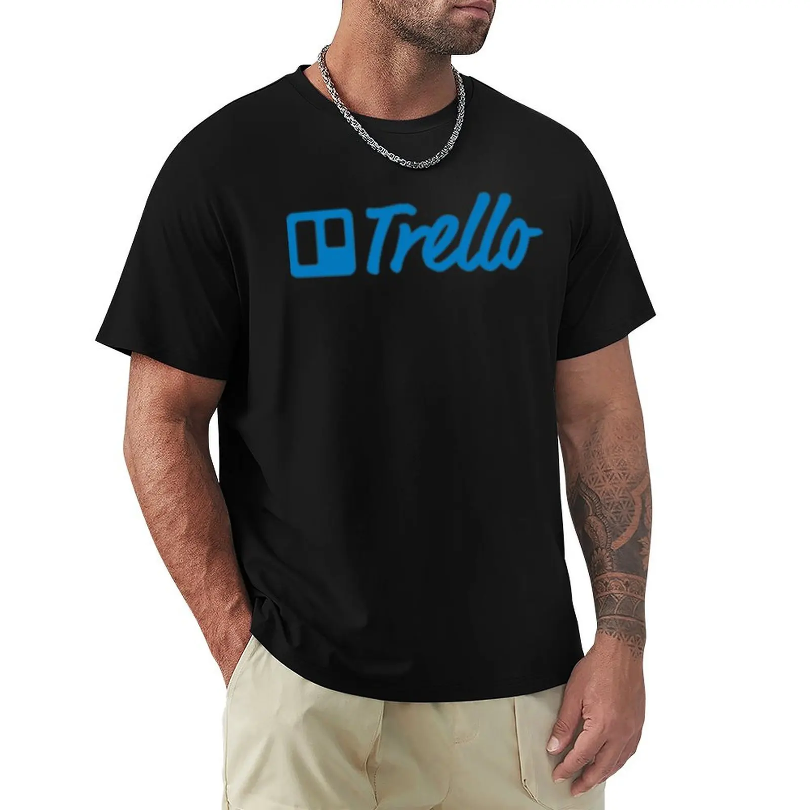 

Trello T-Shirt aesthetic clothes shirts graphic tees korean fashion summer tops black t-shirts for men