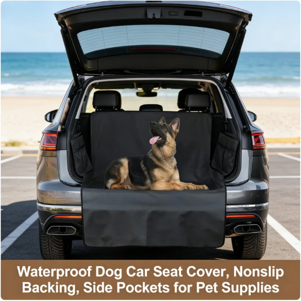 

Waterproof SUV Trunk Liner Thickened Anti Slip Pet Car Mat for Dogs Heavy Duty Cargo Protection
