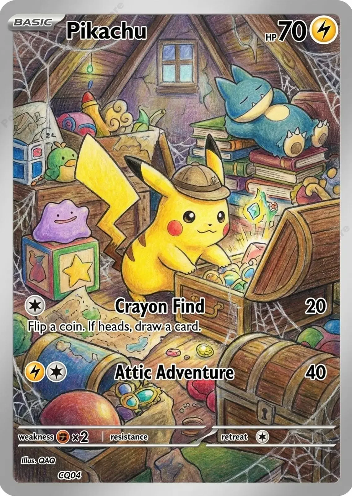 5Pcs PTCG Cards Gengar Meowth Rotom Shuppet Custom Anime Cartoon PTCG Art Cards PTCG Colored Pencil Drawing Style Gift