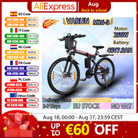 VARUN M26-3 Folding Electric Bicycle 250W 48V7.8AH Lithium Battery Adult City Electric Bike 26-inch Tire Mountain Riding E-bike