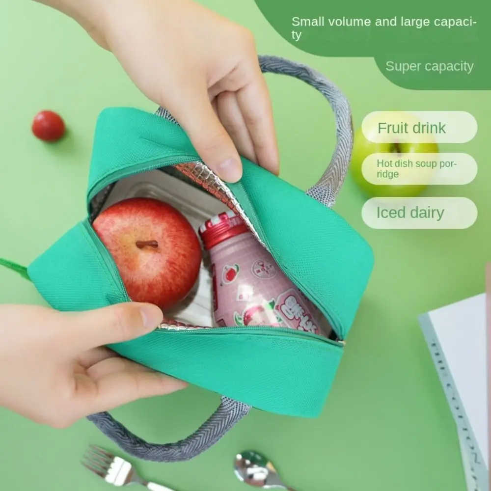 حقيبة غداء مجسمة كرتونية محمولة ، قماش أكسفورد ، صندوق حراري ، أكياس طعام ، ملحقات صندوق الغداء