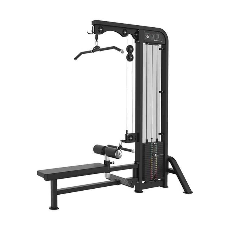 

Тренажер для тяги к горизонтали OEM Gym Pulley Lat Pulldown Machine Low Row: стальной фитнес-тренажер для тренировки спины и рук с выбором нагрузки (Lat Pull Down Pin Selection)