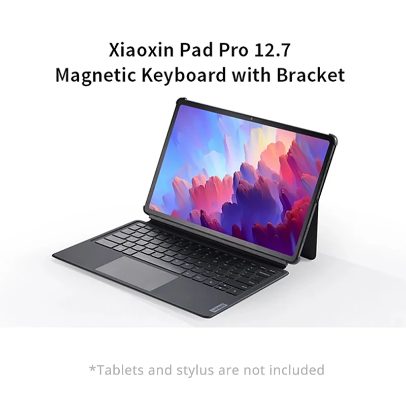 12.7'' Lenovo Magnetic Keyboard Bracket for Xiaoxin Pad Pro 12.7 2023 Tablet Case Pairing Pen Slot Original Protective Cover