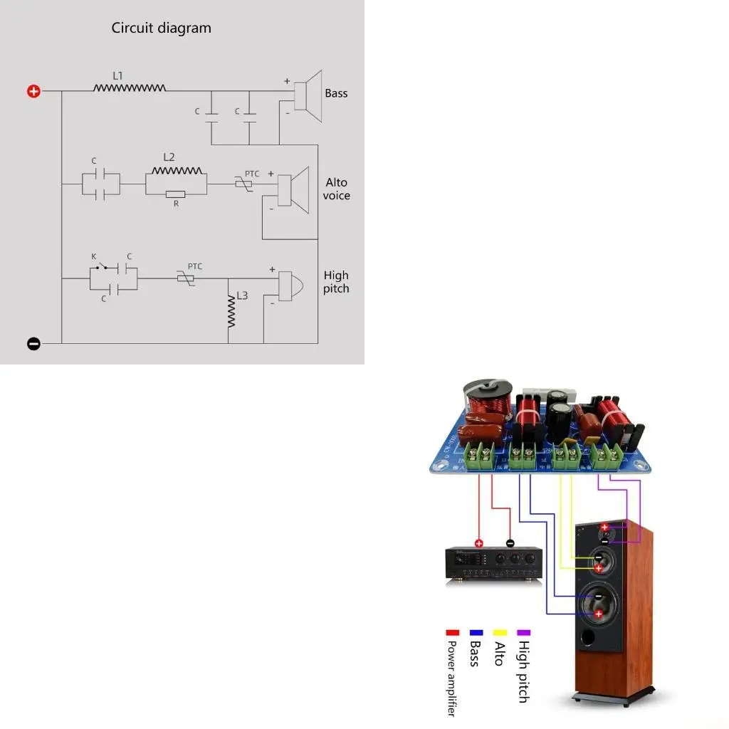 

B03F Профессиональный аудиомодуль, Hi-Fi звуковой фильтр, делитель частоты, кроссовер, 300 Вт, кроссовер, аудиоплата для DIY