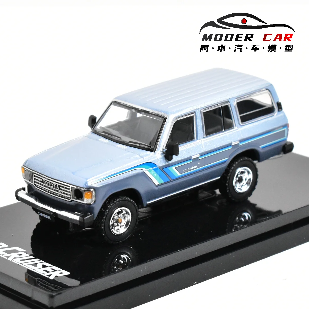 هواية اليابان HJ 1:64 عرض LC70 2001 LC60 1981 رهيبة دييكاست نموذج سيارة